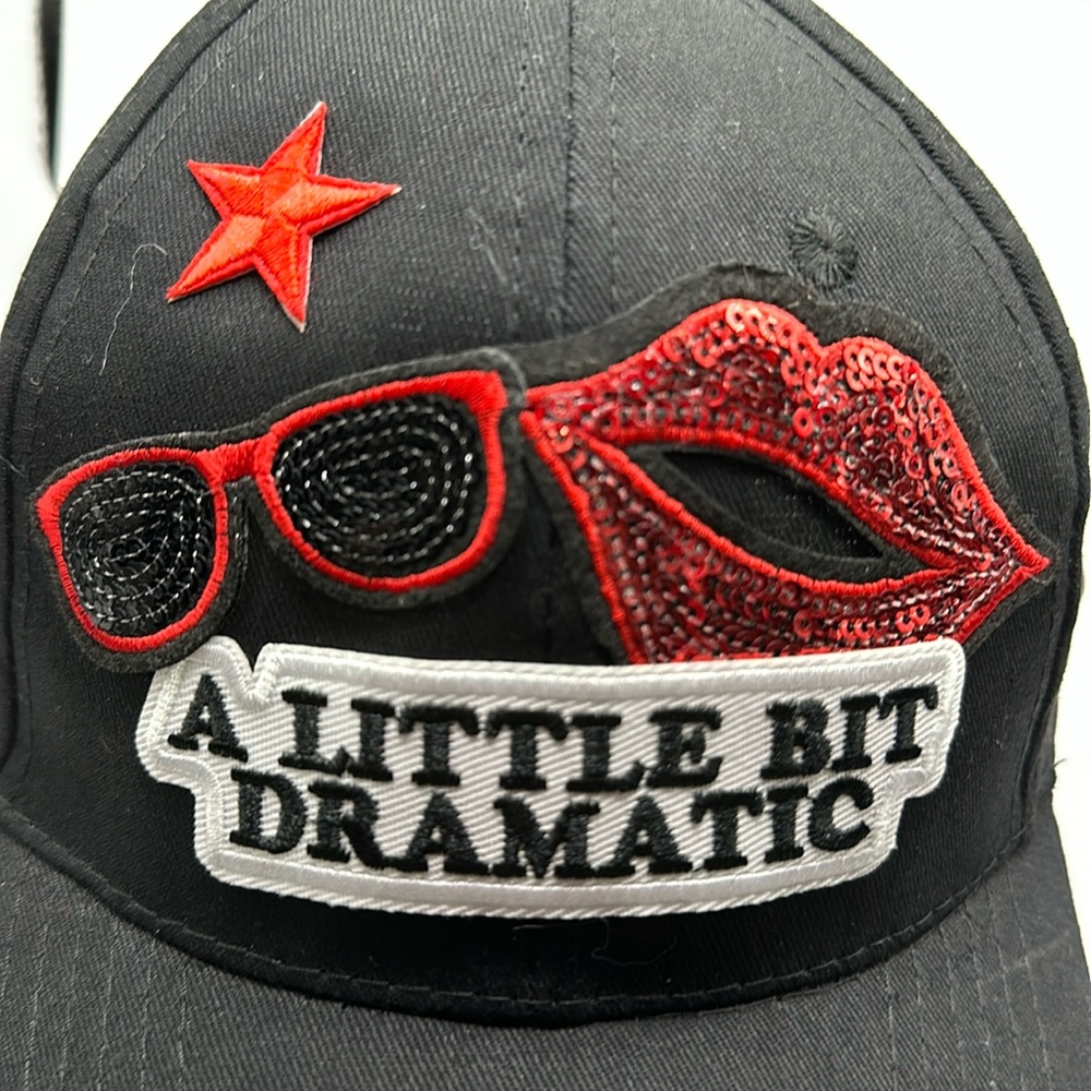 Edgy fun baseball hat